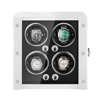 Wooden Watch Winder LED Blue Light Mode Watch Quiet Motor Wooden Storage Box Practical Automatic Watches
Wooden Watch Winder LED Blue Light Mode Watch Quiet Motor Wooden Storage Box Practical Automatic Watches
