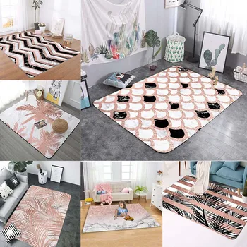 Geometry Printed Carpet Cartoon Child Bedroom Play Mat Soft Flannel Memory Foam Girl Room Area Rug and Carpets for Living Room
Geometry Printed Carpet Cartoon Child Bedroom Play Mat Soft Flannel Memory Foam Girl Room Area Rug and Carpets for Living Room
