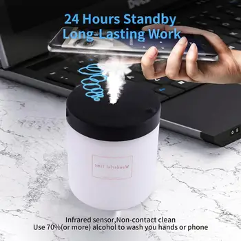 280ML Portable Wireless Intelligent Sensor Soap Dispenser Alcohol Disinfection Sprayer Nano Atomization Household Disinfection 
280ML Portable Wireless Intelligent Sensor Soap Dispenser Alcohol Disinfection Sprayer Nano Atomization Household Disinfection