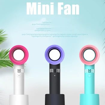 Mini Portable Bladeless Fan Handheld Mini Air Cooler No Leaf Handy Fan With 3 Fan Speed Level LED Indicator USB Rechargeable
Mini Portable Bladeless Fan Handheld Mini Air Cooler No Leaf Handy Fan With 3 Fan Speed Level LED Indicator USB Rechargeable