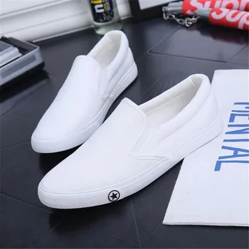 Spring Summer Classic Men Canvas Shoes Breathable White Casual Vulcanized Shoes Men Slip-On Breathable Flats For Men Zapatos
Spring Summer Classic Men Canvas Shoes Breathable White Casual Vulcanized Shoes Men Slip-On Breathable Flats For Men Zapatos