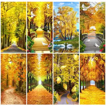 HUACAN 5D Diamond Painting Autumn Landscapel Full Square Embroidery Tree Mosaic Cross Stitch Home Decoration
HUACAN 5D Diamond Painting Autumn Landscapel Full Square Embroidery Tree Mosaic Cross Stitch Home Decoration