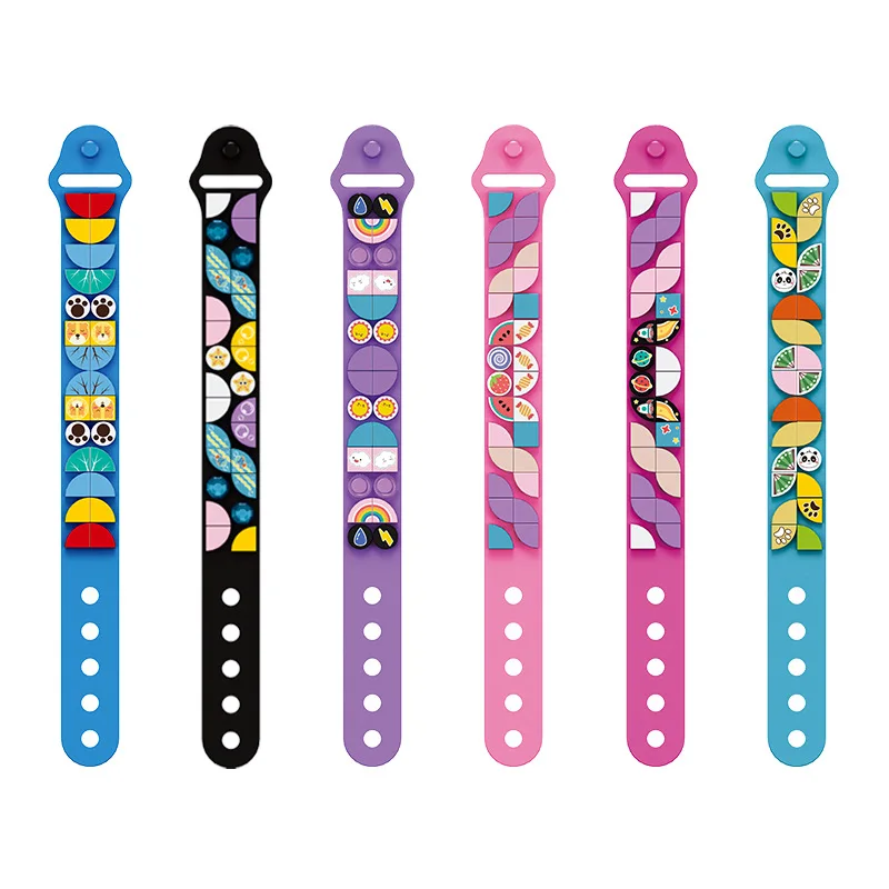 Kid Watch DIY Dots Building Block Toy Marine Silicone Bracelet Wristband Adjustable Length Cartoon Children's Day Gift Girl Boy
Kid Watch DIY Dots Building Block Toy Marine Silicone Bracelet Wristband Adjustable Length Cartoon Children's Day Gift Girl Boy