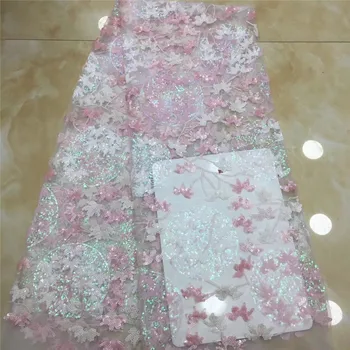 Multicolor French Mesh Lace Fabric purple 2020 pink High Quality Sequence Fabrics Nigerian Net Lace for Wedding Party
Multicolor French Mesh Lace Fabric purple 2020 pink High Quality Sequence Fabrics Nigerian Net Lace for Wedding Party