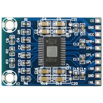 TPA3116D2 Mini Digital Power o Stereo Amplifier Board, Dual Channel 50W Class D DC 12-24V Ampli AMP Amplify Module
TPA3116D2 Mini Digital Power o Stereo Amplifier Board, Dual Channel 50W Class D DC 12-24V Ampli AMP Amplify Module