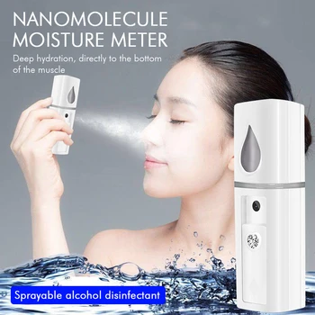 20ML Mini Nano Face Steamer Air Humidifer Face Sprayer Water Meter USB Charging Humidifiers with Built-in LED lights
20ML Mini Nano Face Steamer Air Humidifer Face Sprayer Water Meter USB Charging Humidifiers with Built-in LED lights