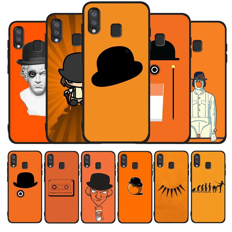 A Clockwork Orange Film Anime Soft Case For Samsung A10 A30 A40 A50 A70 M10 M20 M30S M40 A01 A21 A31 A51 A71 A20E black | Мобильные