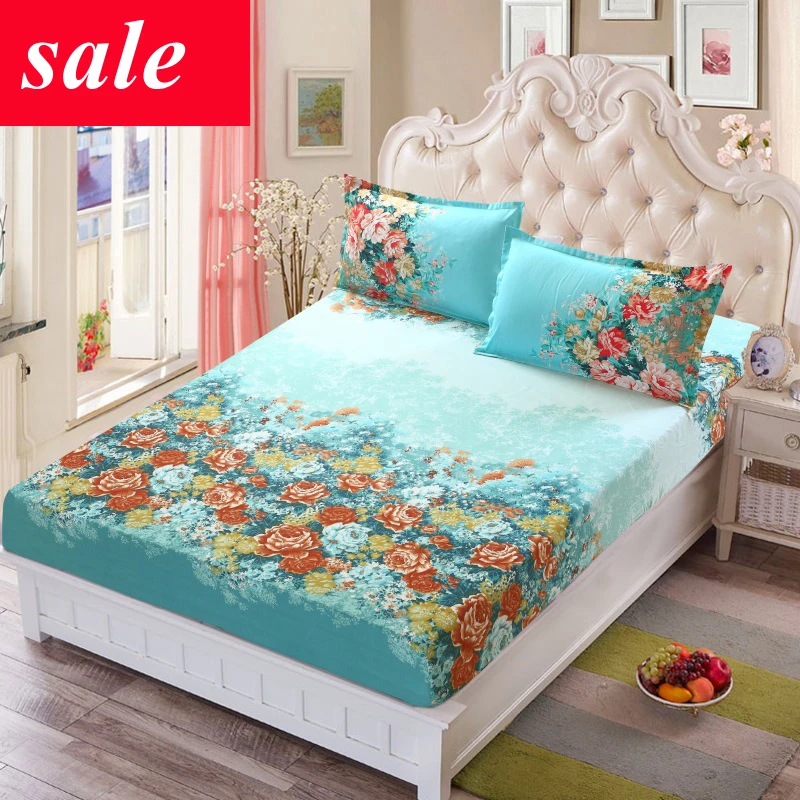 Bed Sheet Fitted Sheet Set Queen Single Mattress Cover Bed Linen Floral Print Solid Grey 90/160*200cm Clearance Sale
Bed Sheet Fitted Sheet Set Queen Single Mattress Cover Bed Linen Floral Print Solid Grey 90/160*200cm Clearance Sale