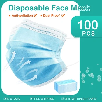 Medical Mask Surgical Face Mouth Mask 3 Layers Layers Dust Fog Proof Non-woven Anti-Dust Earloops Mask Face Cover Mascarillas
Medical Mask Surgical Face Mouth Mask 3 Layers Layers Dust Fog Proof Non-woven Anti-Dust Earloops Mask Face Cover Mascarillas