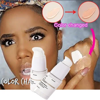 Magical Color Changing Liquid Foundation 25ML Makeup Texture Concealer Cream Cover Pores Redness Face Make up Base Foundation
Magical Color Changing Liquid Foundation 25ML Makeup Texture Concealer Cream Cover Pores Redness Face Make up Base Foundation