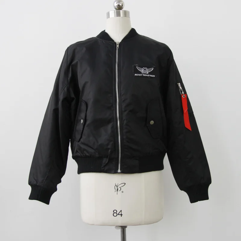 2019 Spring New Style Korean-style Loose Thick Short Cotton-padded Clothes Cropped Jacket Applique Padded Thick Baseball Uniform
2019 Spring New Style Korean-style Loose Thick Short Cotton-padded Clothes Cropped Jacket Applique Padded Thick Baseball Uniform