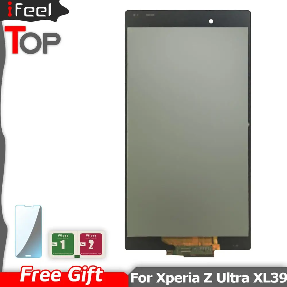100% протестированный сенсорный ЖК экран для SONY Xperia Z Ultra XL39h XL39 C6833 дисплей