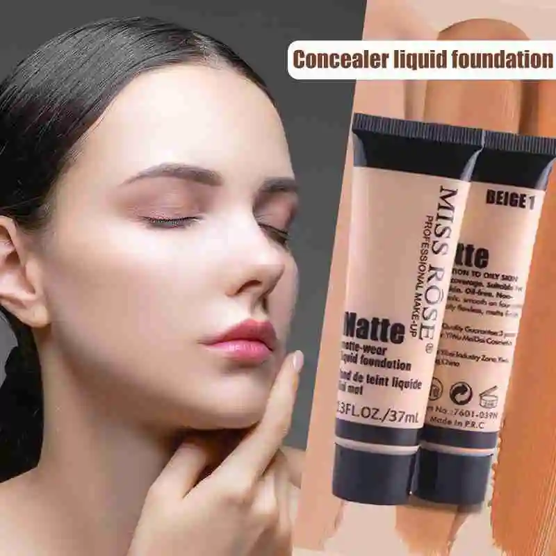 37ml Liquid Concealer Makeup Foundation Cream Scars Acne Cover Smooth Makeup Face Eyes Cosmetic Foundation New
37ml Liquid Concealer Makeup Foundation Cream Scars Acne Cover Smooth Makeup Face Eyes Cosmetic Foundation New