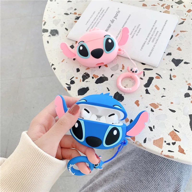 3D Stitch Silicone Case for AirPods pro Cute Bluetooth Earphone Protective Case for Apple Airpods 3 Cover Cartoon Luxury
3D Stitch Silicone Case for AirPods pro Cute Bluetooth Earphone Protective Case for Apple Airpods 3 Cover Cartoon Luxury