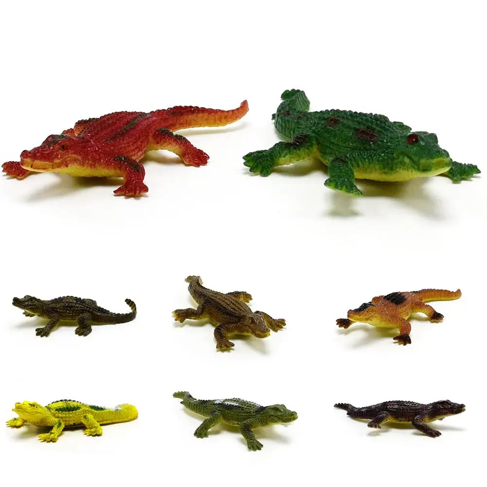 12Pcs Colorful Realistic Crocodile Animal PVC Model Kids Prank Prop Animal Small Figures For Boy Gift For Kids Toys
12Pcs Colorful Realistic Crocodile Animal PVC Model Kids Prank Prop Animal Small Figures For Boy Gift For Kids Toys