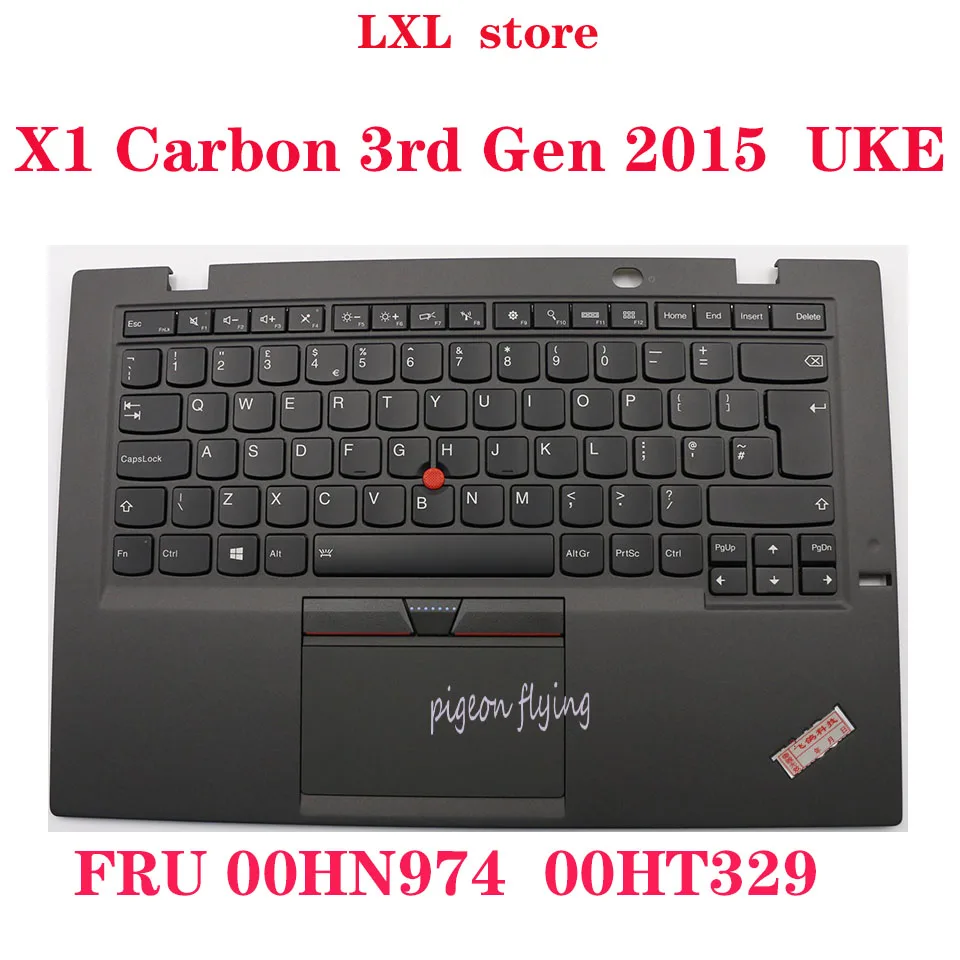 X1 Carbon 3rd Gen для 2015 Thinkpad клавиатура ноутбука UKE английская 20bs 20BT Сенсорная панель C