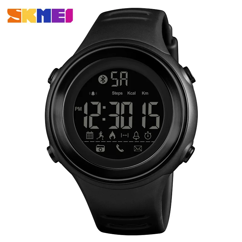 Skmei Sports Fashion Smart Electronic Watch Bluetooth Information Calls to Remind APP Step Count Watch
Skmei Sports Fashion Smart Electronic Watch Bluetooth Information Calls to Remind APP Step Count Watch