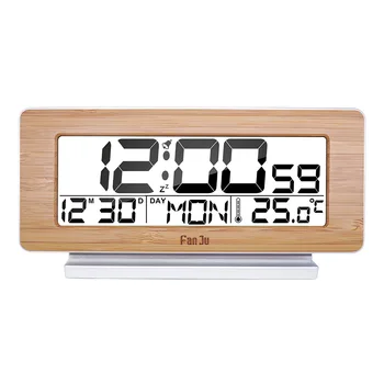 Digital Calendar Alarm Clock LED Screen Table Clock Thermometer Snooze Function Bedroom 3D Decoration Electronic Desk Watch
Digital Calendar Alarm Clock LED Screen Table Clock Thermometer Snooze Function Bedroom 3D Decoration Electronic Desk Watch
