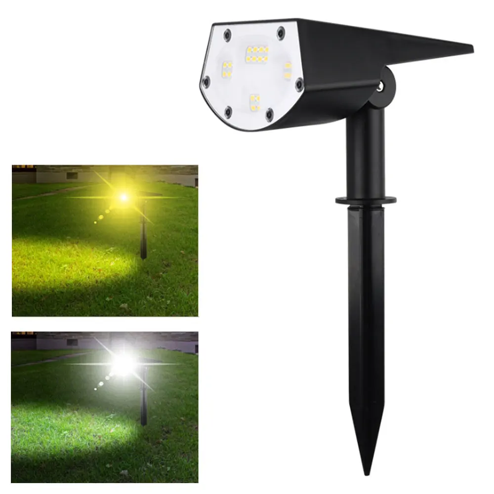 Solar Landscape Spotlights Outside 20 LED Waterproof 2 Level Brightness Adjustable Solar Wall Light for Porch Pathway
Solar Landscape Spotlights Outside 20 LED Waterproof 2 Level Brightness Adjustable Solar Wall Light for Porch Pathway