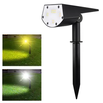 Solar Landscape Spotlights Outside 20 LED Waterproof 2 Level Brightness Adjustable Solar Wall Light for Porch Pathway
Solar Landscape Spotlights Outside 20 LED Waterproof 2 Level Brightness Adjustable Solar Wall Light for Porch Pathway