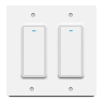Smart Light Switch, Smart Switch, 2.4Ghz WIFI Light Switch - Neutral Wire Needed, Compatible with Alexa, Google Assistant and IF
Smart Light Switch, Smart Switch, 2.4Ghz WIFI Light Switch - Neutral Wire Needed, Compatible with Alexa, Google Assistant and IF