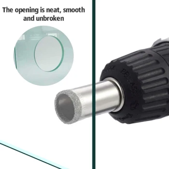 16 Pcs Diamond Hole Drill Bit Set Glass Marble Ceramics Hole Saw Cutter Tools TN99
16 Pcs Diamond Hole Drill Bit Set Glass Marble Ceramics Hole Saw Cutter Tools TN99