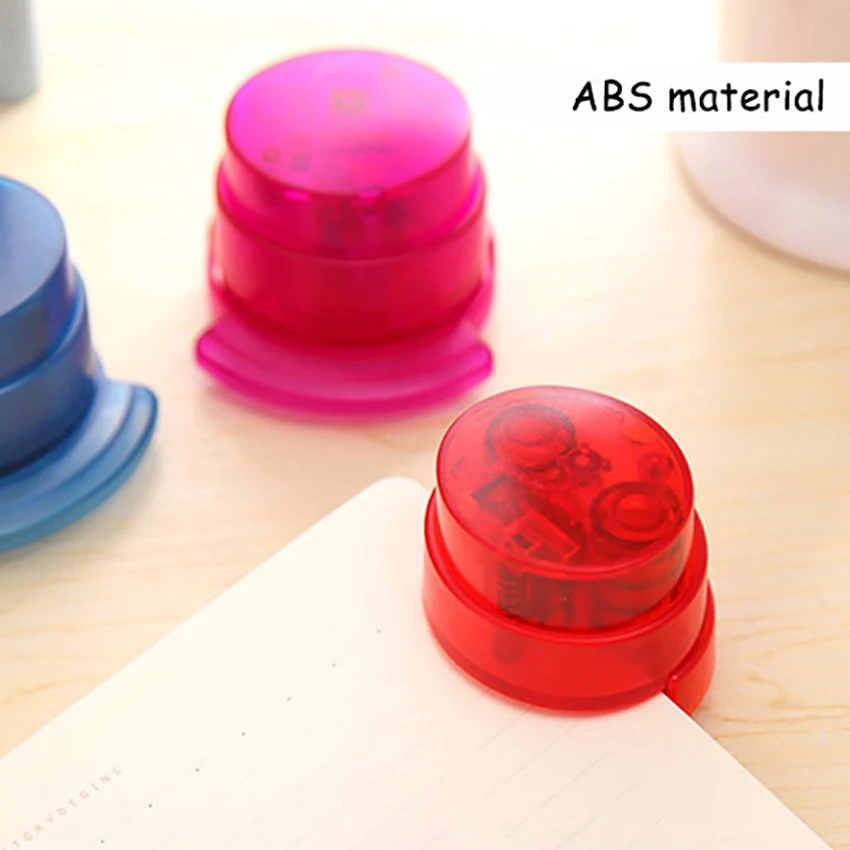 Mini Staplless Stapler Nails -free Binding Machine Students Stationery Office Supplies Paper Fixed Safe Staplers Without Staples
Mini Staplless Stapler Nails -free Binding Machine Students Stationery Office Supplies Paper Fixed Safe Staplers Without Staples