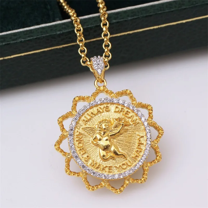 CMajor 925 Sterling Silver Two-tone Round People Image Necklace Sterling Silver Fine Jewelry Valentine's Day Gift for Women 
CMajor 925 Sterling Silver Two-tone Round People Image Necklace Sterling Silver Fine Jewelry Valentine's Day Gift for Women