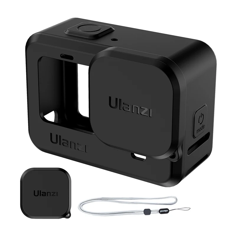 Ulanzi G9-1 GoPro 9 Silicone Case for GoPro hero 9 black Protection Case Frame With Suction Cup Lanyard Camera Accessories
Ulanzi G9-1 GoPro 9 Silicone Case for GoPro hero 9 black Protection Case Frame With Suction Cup Lanyard Camera Accessories