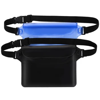 PVC Waterproof Pouch with Waist Strap Translucent Fanny Pack Phone Case for Boating Swimming Snorkeling Fishing Diving 2020
PVC Waterproof Pouch with Waist Strap Translucent Fanny Pack Phone Case for Boating Swimming Snorkeling Fishing Diving 2020