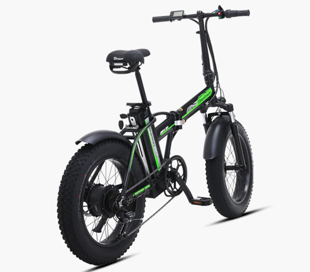 Flash Deal Electric bike 20 inch eBike snowbike 48V 15AH lithium battery hidden Adult commuter bike electric bicycle 22
