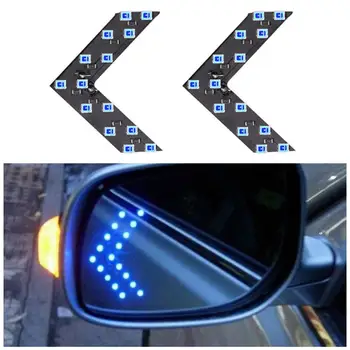 3Pairs Arrow Panel 14 SMD LED Car Side Mirror Indicator Auto LED Signal Light Mirror Turn Rear View Styling Light Car H4S3
3Pairs Arrow Panel 14 SMD LED Car Side Mirror Indicator Auto LED Signal Light Mirror Turn Rear View Styling Light Car H4S3
