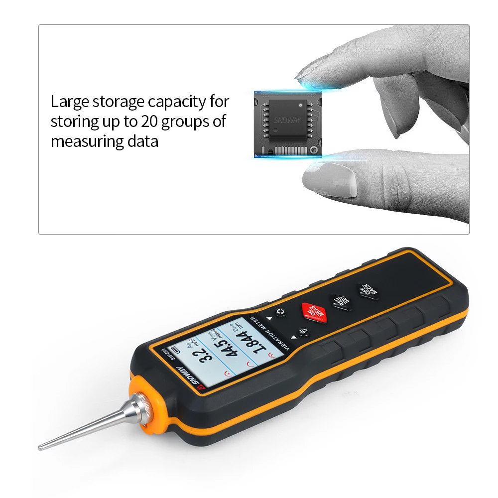 Digital Vibration Meter Portable Vibration Measure Tool Vibrometer Handle Vibration Meter Tester Gauge Vibration Analyzer
Digital Vibration Meter Portable Vibration Measure Tool Vibrometer Handle Vibration Meter Tester Gauge Vibration Analyzer