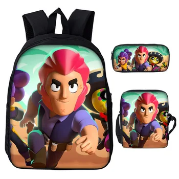 3PCS School Backpacks Set Games 3D Print Leon School Bags For Girls boys Students Primary Children Mochilas
3PCS School Backpacks Set Games 3D Print Leon School Bags For Girls boys Students Primary Children Mochilas