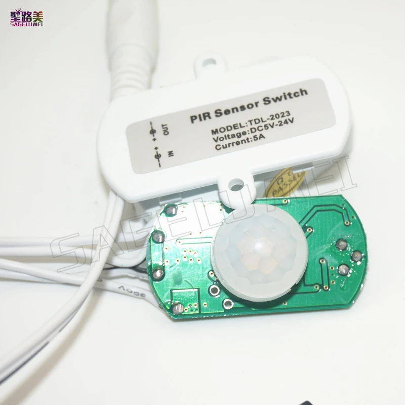 Mini PIR body Infrared Motion Sensor Detector Switch with DC plug DC5-24V for 5A PIR controller LED strip Automatic lights lamp
Mini PIR body Infrared Motion Sensor Detector Switch with DC plug DC5-24V for 5A PIR controller LED strip Automatic lights lamp
