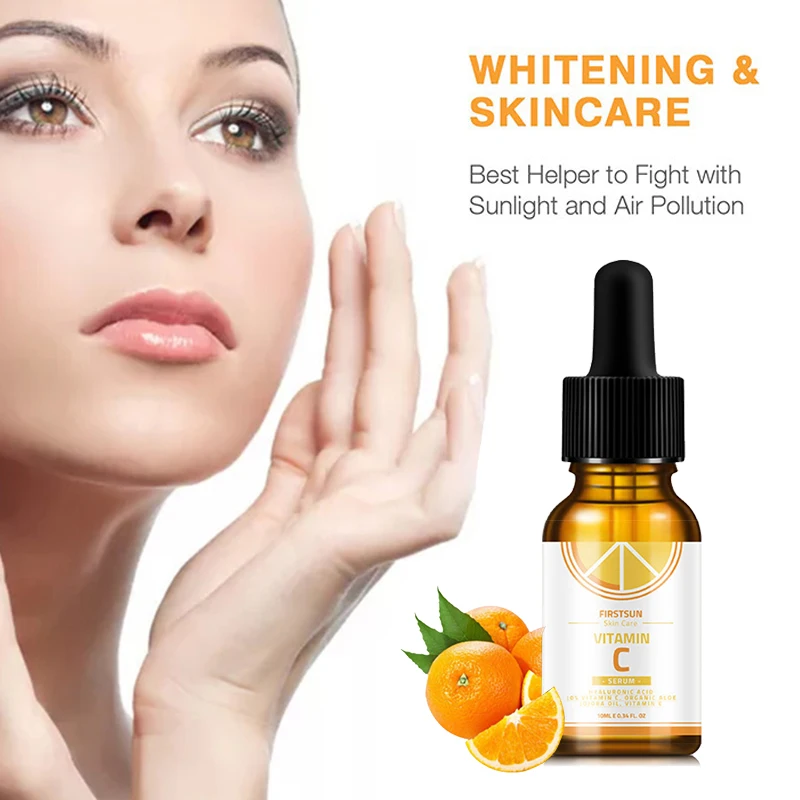 New Vc Serum Liquid Freckle Removal Acne Scar Hyaluronic Acid Anti-wrinkle Fade Dark Spot Essence 10ml Vitamin C Face Serum Oil
New Vc Serum Liquid Freckle Removal Acne Scar Hyaluronic Acid Anti-wrinkle Fade Dark Spot Essence 10ml Vitamin C Face Serum Oil
