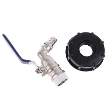 IBC Ball Outlet Tap Tank 3/4" 1" Food Grade Drain Adapter S60x6 1000 L Tank Rainwater Container Brass Hose Faucet Valve 72XD
IBC Ball Outlet Tap Tank 3/4" 1" Food Grade Drain Adapter S60x6 1000 L Tank Rainwater Container Brass Hose Faucet Valve 72XD