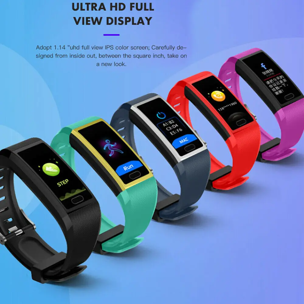 New118 Plus Smart Bracelet Fitness watch Tracker Sleep Monitor Weather Forecast Smart Bracelet Waterproof Smartband GPS
New118 Plus Smart Bracelet Fitness watch Tracker Sleep Monitor Weather Forecast Smart Bracelet Waterproof Smartband GPS