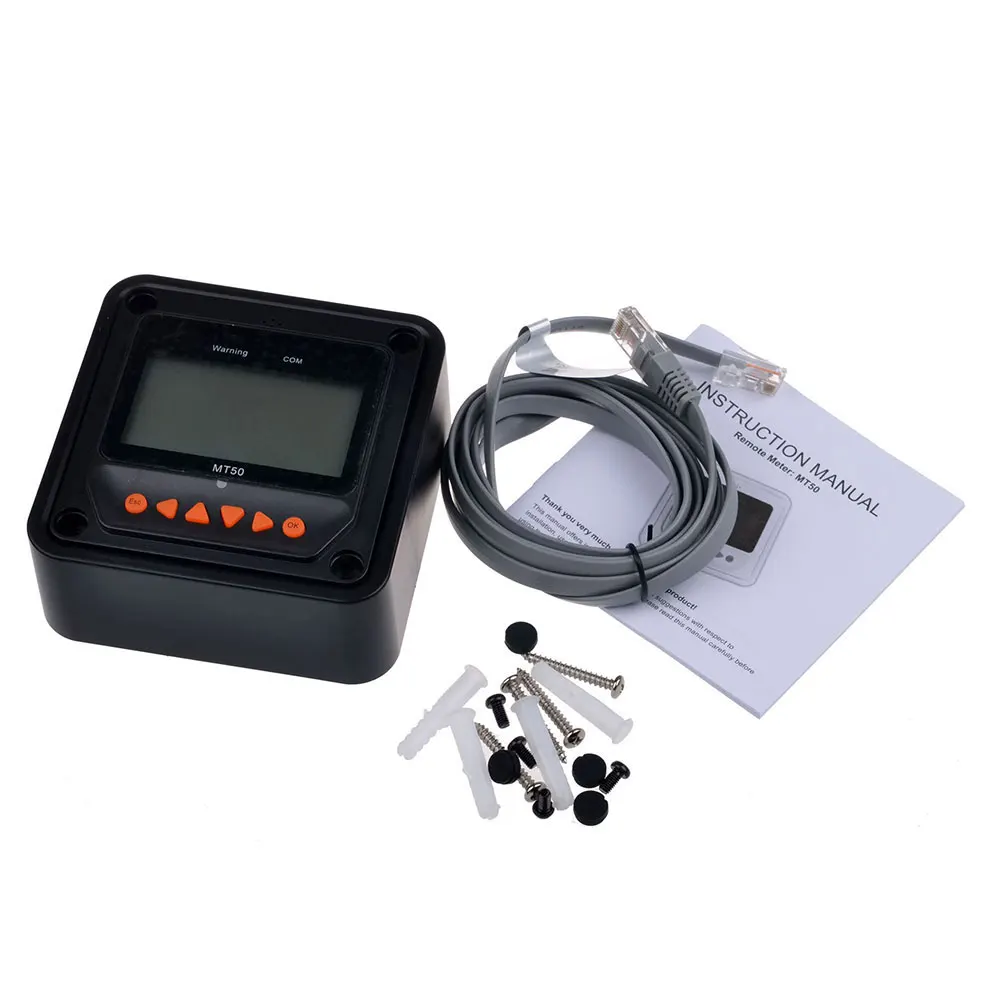 Remote Meter Digital Graphic Solar Controller Regulator MT50 Statistics Recording Liquid Crystal Display For Tracer-AN Tracer-BN
Remote Meter Digital Graphic Solar Controller Regulator MT50 Statistics Recording Liquid Crystal Display For Tracer-AN Tracer-BN