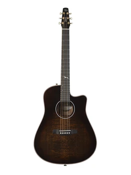 047178 artist Peppino signature CW Bourbon burst electro acoustic guitar, with case, Seagull
047178 artist Peppino signature CW Bourbon burst electro acoustic guitar, with case, Seagull