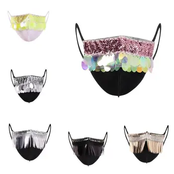 David accessories Women Design Sequin Farbic Party NightClub Mouth Protection Fabric Breathable Anti-dust Materials,1Yc13155
David accessories Women Design Sequin Farbic Party NightClub Mouth Protection Fabric Breathable Anti-dust Materials,1Yc13155