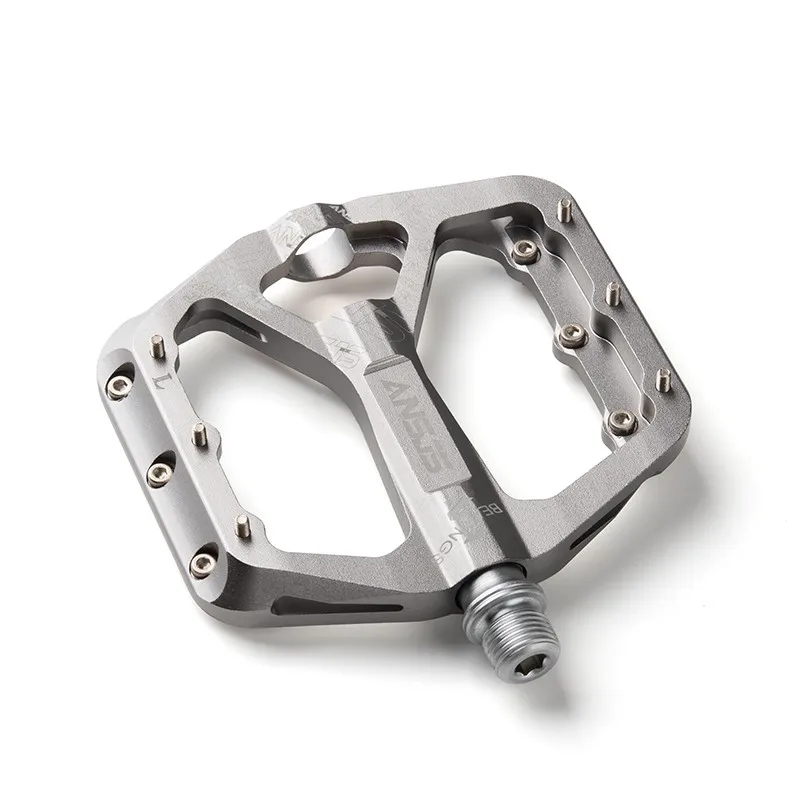 Ansjs 3 Bearings Mountain Bike Pedals Platform Bicycle Flat Alloy Pedals 9/16" Pedals Non-Slip Alloy Flat Pedals
Ansjs 3 Bearings Mountain Bike Pedals Platform Bicycle Flat Alloy Pedals 9/16" Pedals Non-Slip Alloy Flat Pedals