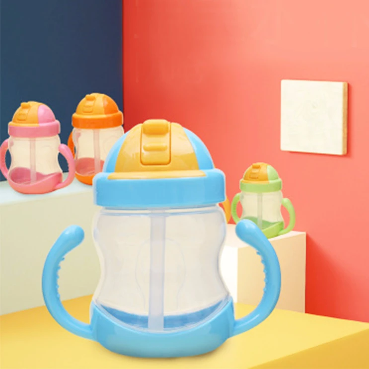 280ml Baby Kids Cute Cup Children Learn Training Feeding Drink Water Bottle children's straw cup with handle anti-slip bottle
280ml Baby Kids Cute Cup Children Learn Training Feeding Drink Water Bottle children's straw cup with handle anti-slip bottle