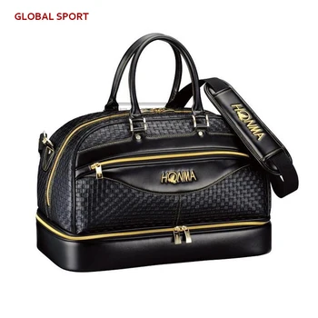 PU Weaving Honma Golf Clothing Bag One-Shoulder Handbag Two Layers Man Women Golf Shoes Bags
PU Weaving Honma Golf Clothing Bag One-Shoulder Handbag Two Layers Man Women Golf Shoes Bags