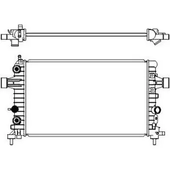 Radiator cooling system AUTOMATIC \ Opel Astra H1.4/1.6 04 SAKURA 33511028 
Radiator cooling system AUTOMATIC \ Opel Astra H1.4/1.6 04 SAKURA 33511028