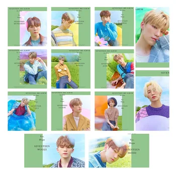 13 PCS/SET KPOP SEVENTEEN New Album Photo Card Poster Lomo Cards Self Made Paper Photocard Fans Gift Collection Four Styles
13 PCS/SET KPOP SEVENTEEN New Album Photo Card Poster Lomo Cards Self Made Paper Photocard Fans Gift Collection Four Styles