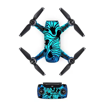 Cool Illustration Style PVC Decal Skin Sticker For DJI Spark Drone Body + Remote Controllers + 3 Battery Protective Cover
Cool Illustration Style PVC Decal Skin Sticker For DJI Spark Drone Body + Remote Controllers + 3 Battery Protective Cover