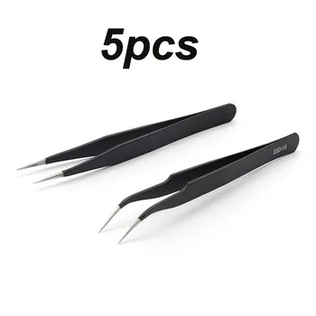 5PCS Elbow/Straight Scorpion Convenient Practical 124mm Length Tweezer Forceps Princer Gadget Picking Tool for RC Aircraft Drone
5PCS Elbow/Straight Scorpion Convenient Practical 124mm Length Tweezer Forceps Princer Gadget Picking Tool for RC Aircraft Drone