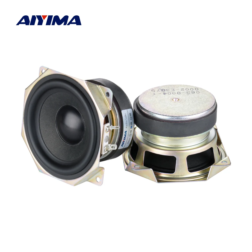 AIYIMA 2Pcs 4 Inch Full Range Speaker 6 Ohm 30W Home Theater Sound Audio Loudspeaker DIY Bookshelf Speaker
AIYIMA 2Pcs 4 Inch Full Range Speaker 6 Ohm 30W Home Theater Sound Audio Loudspeaker DIY Bookshelf Speaker