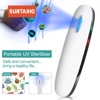 Suntaiho UVC Sterilizer Lamp Portable Ultraviolet Germicidal Light Handheld UV Disinfection Bactericidal Lamp for Indoor Outdoor 
Suntaiho UVC Sterilizer Lamp Portable Ultraviolet Germicidal Light Handheld UV Disinfection Bactericidal Lamp for Indoor Outdoor